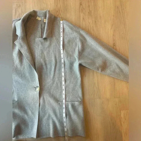 Anthropologie Gray Moth Button Cardigan - Picture 5 of 5